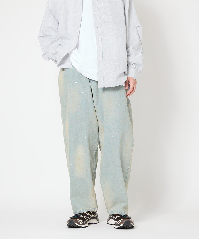 BAGGY DENIM VINTAGE DYED