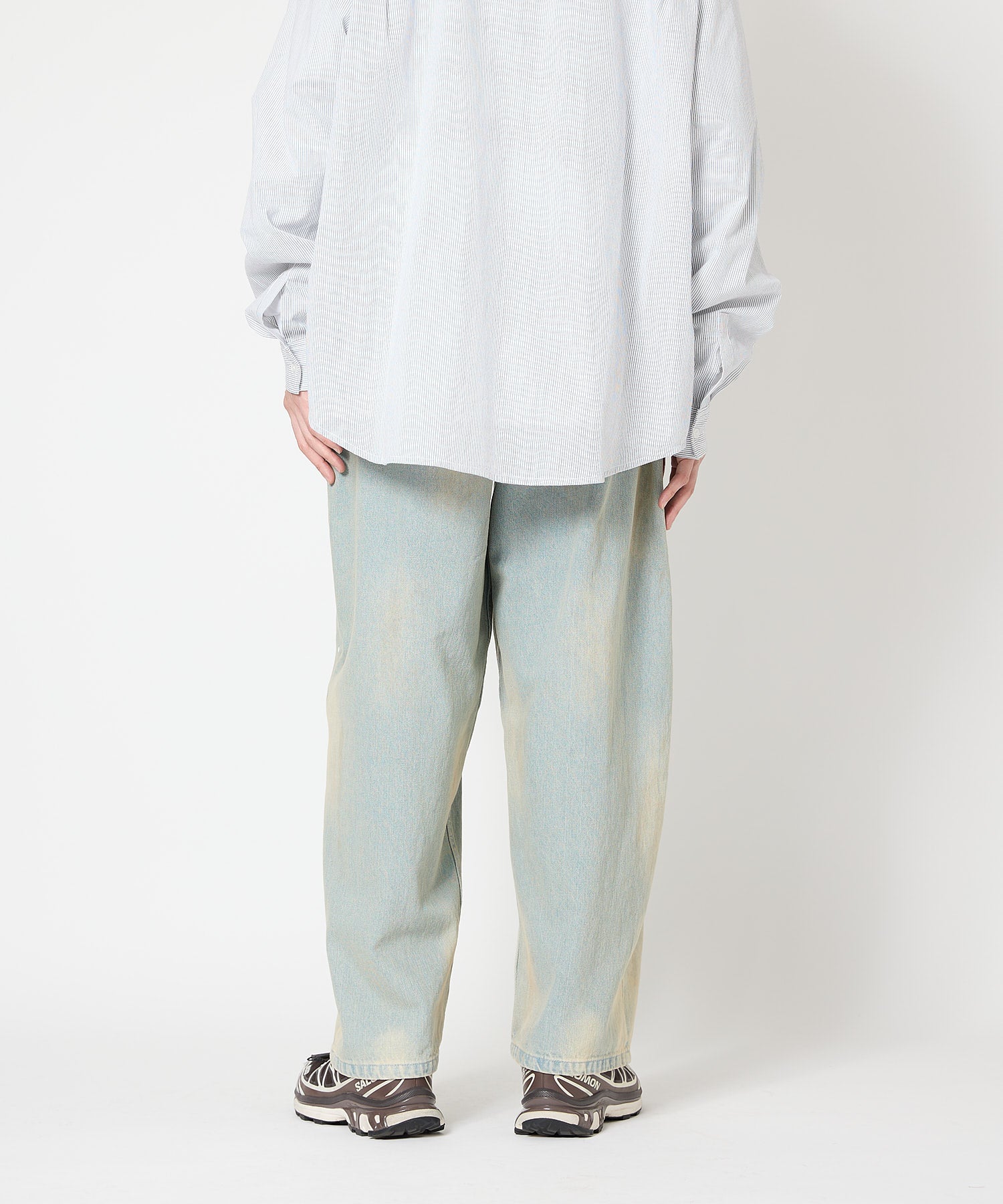 BAGGY DENIM VINTAGE DYED