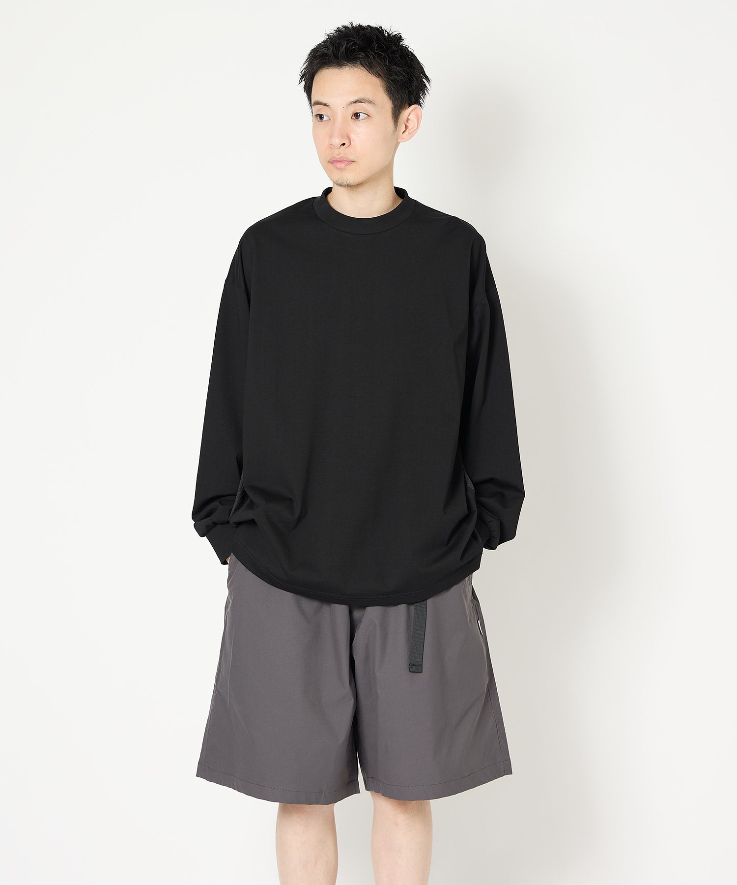 MESH TEE L/S