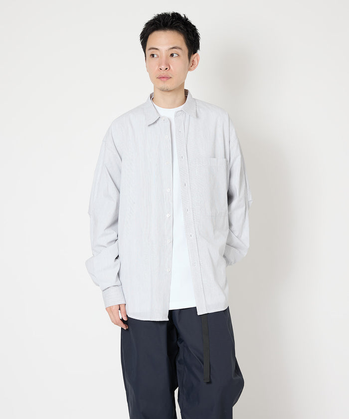 STRIPE TECH SHIRT L/S