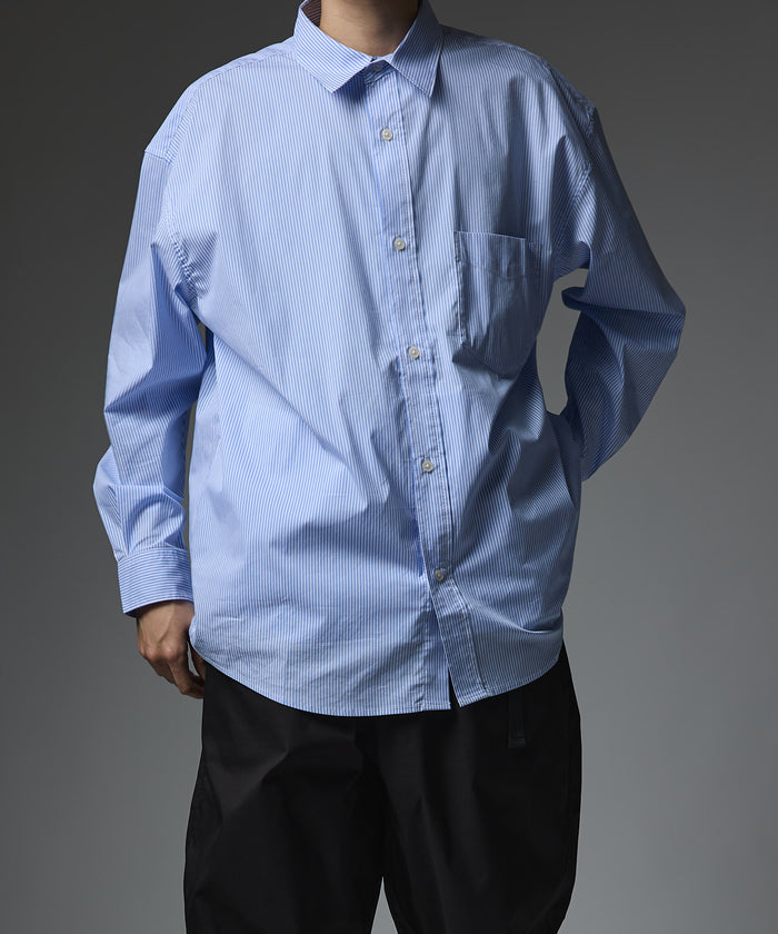 LOOSE STRIPE SHIRT L/S