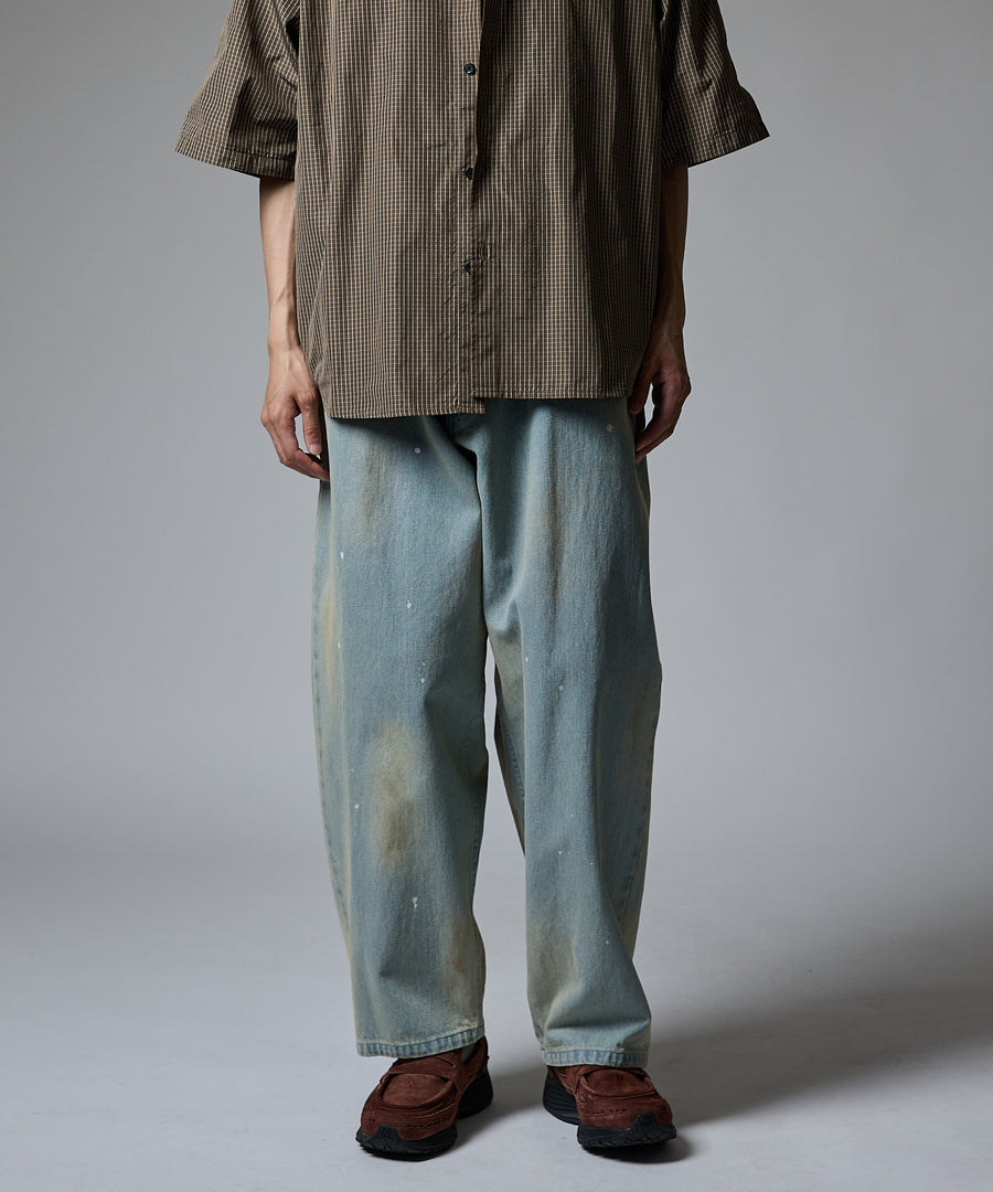 BAGGY DENIM VINTAGE DYED