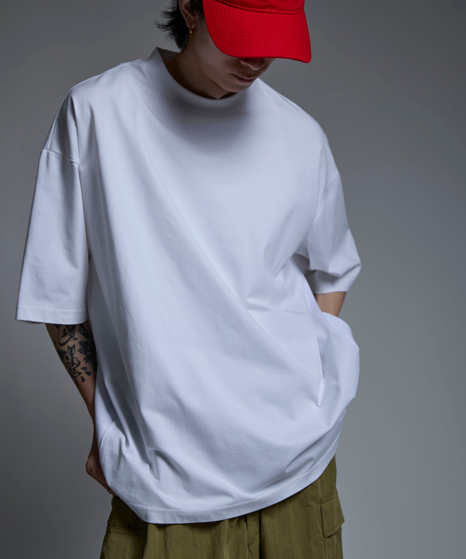 MESH TEE S/S