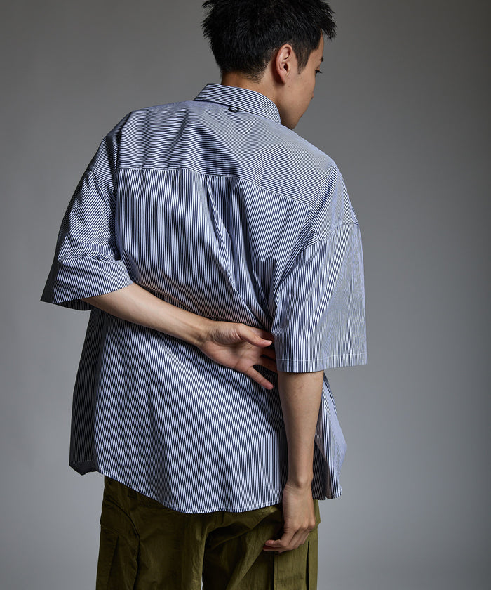 LOOSE STRIPE SHIRT S/S