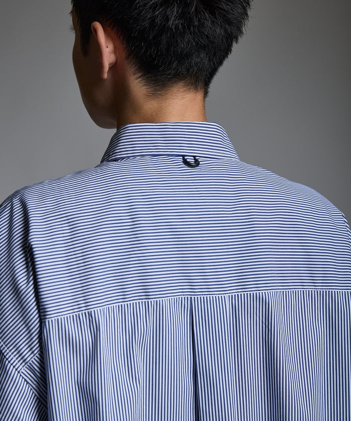 LOOSE STRIPE SHIRT S/S