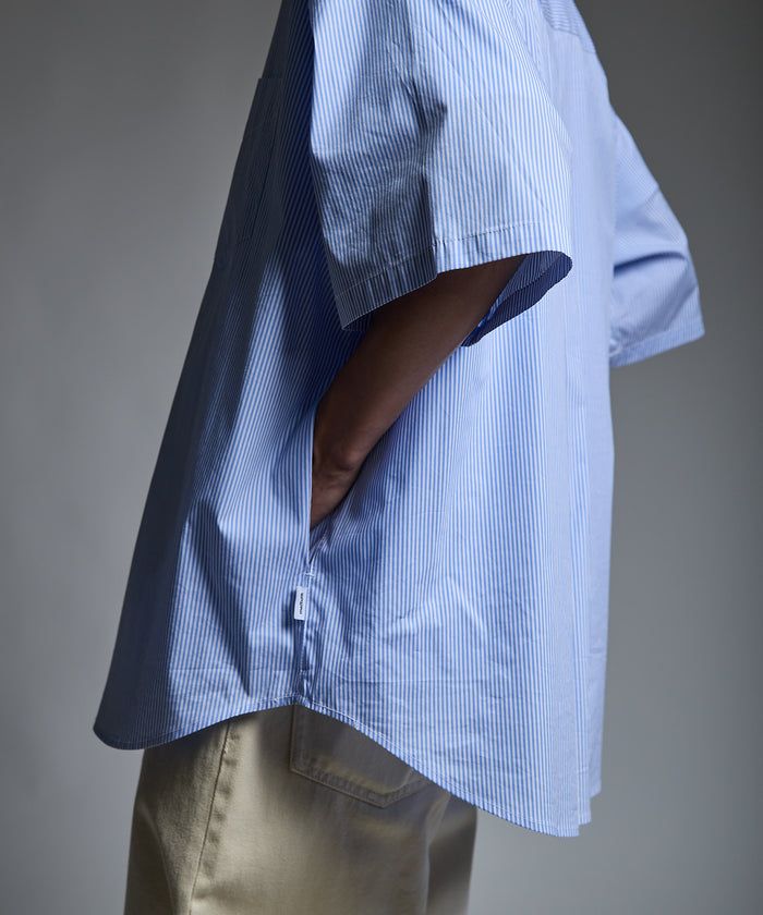 LOOSE STRIPE SHIRT S/S