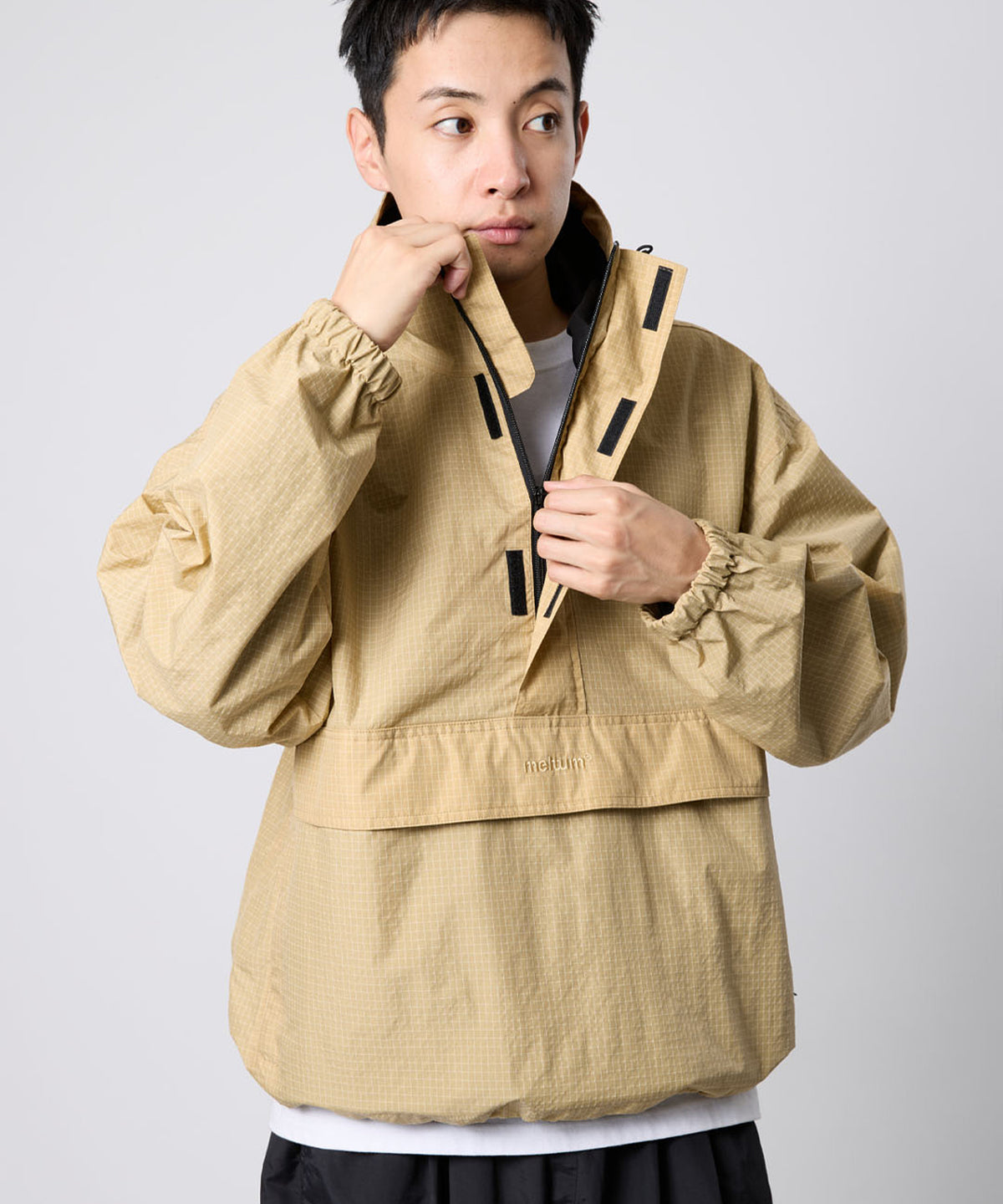 GRAPH CK NYLON ANORAK