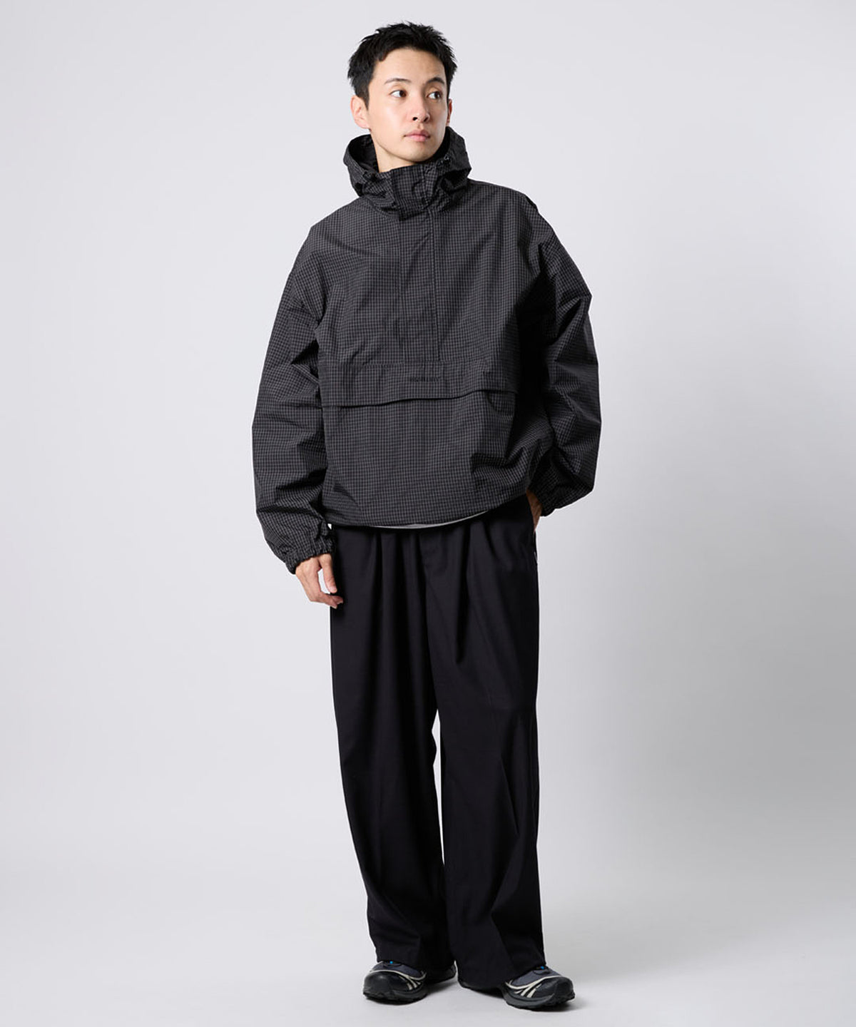 GRAPH CK NYLON ANORAK