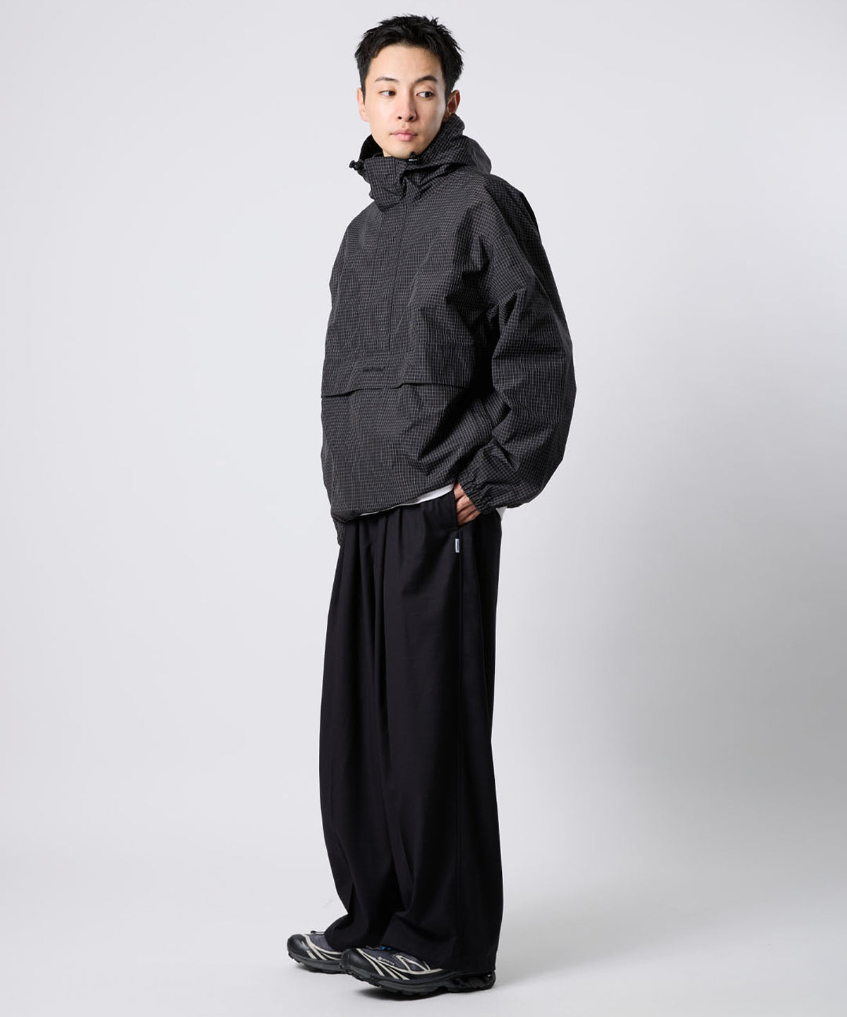 GRAPH CK NYLON ANORAK