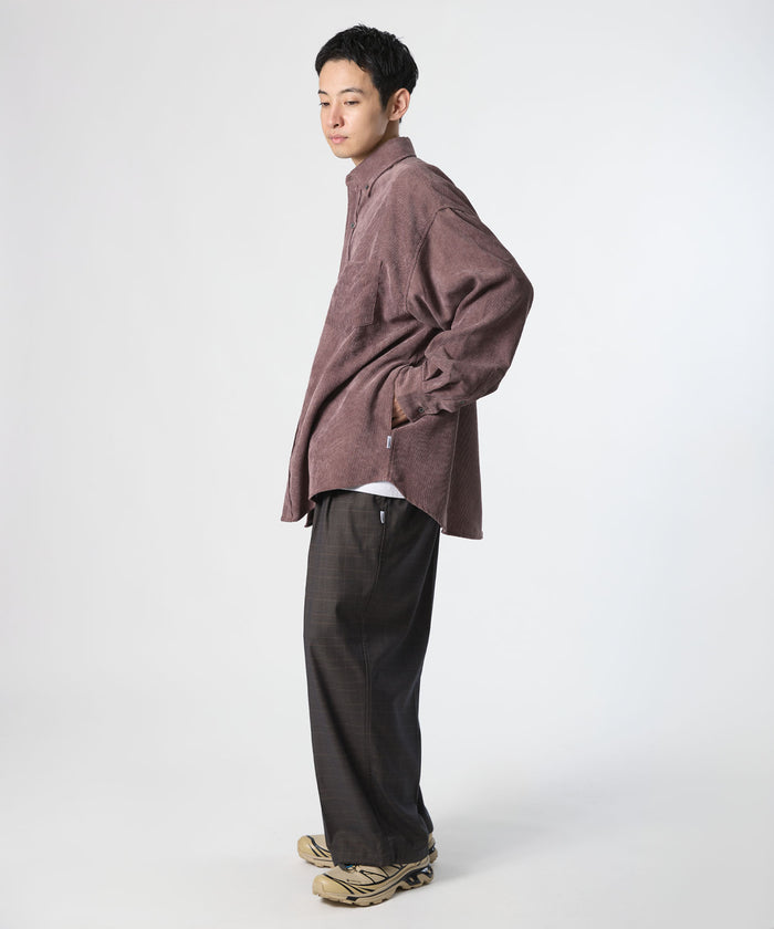 OVERSIZED CORDUROY SHIRT