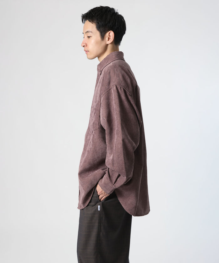 OVERSIZED CORDUROY SHIRT