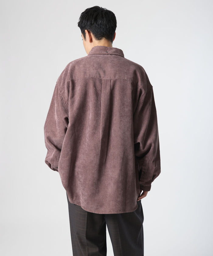 OVERSIZED CORDUROY SHIRT