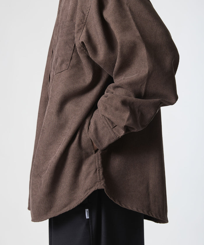 OVERSIZED CORDUROY SHIRT