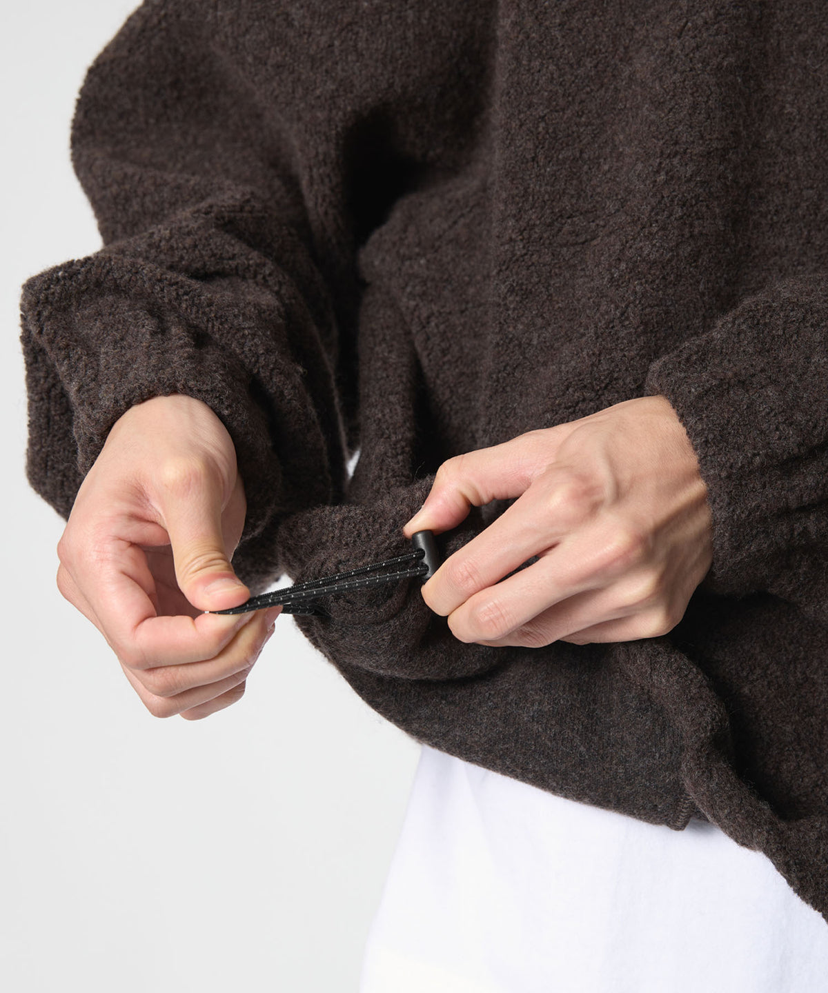 BOUCLE ZIP BLOUSON