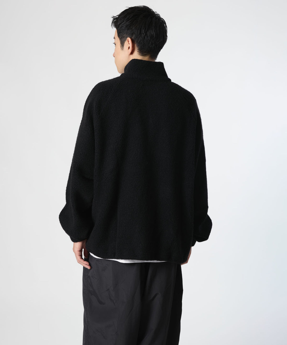 BOUCLE ZIP BLOUSON