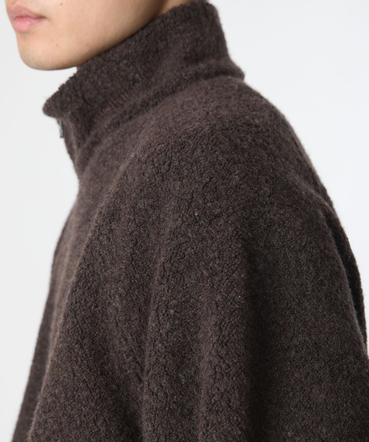 BOUCLE ZIP BLOUSON