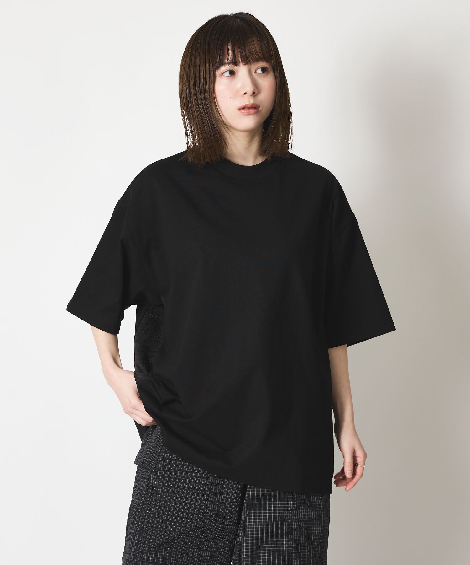 MESH TEE S/S