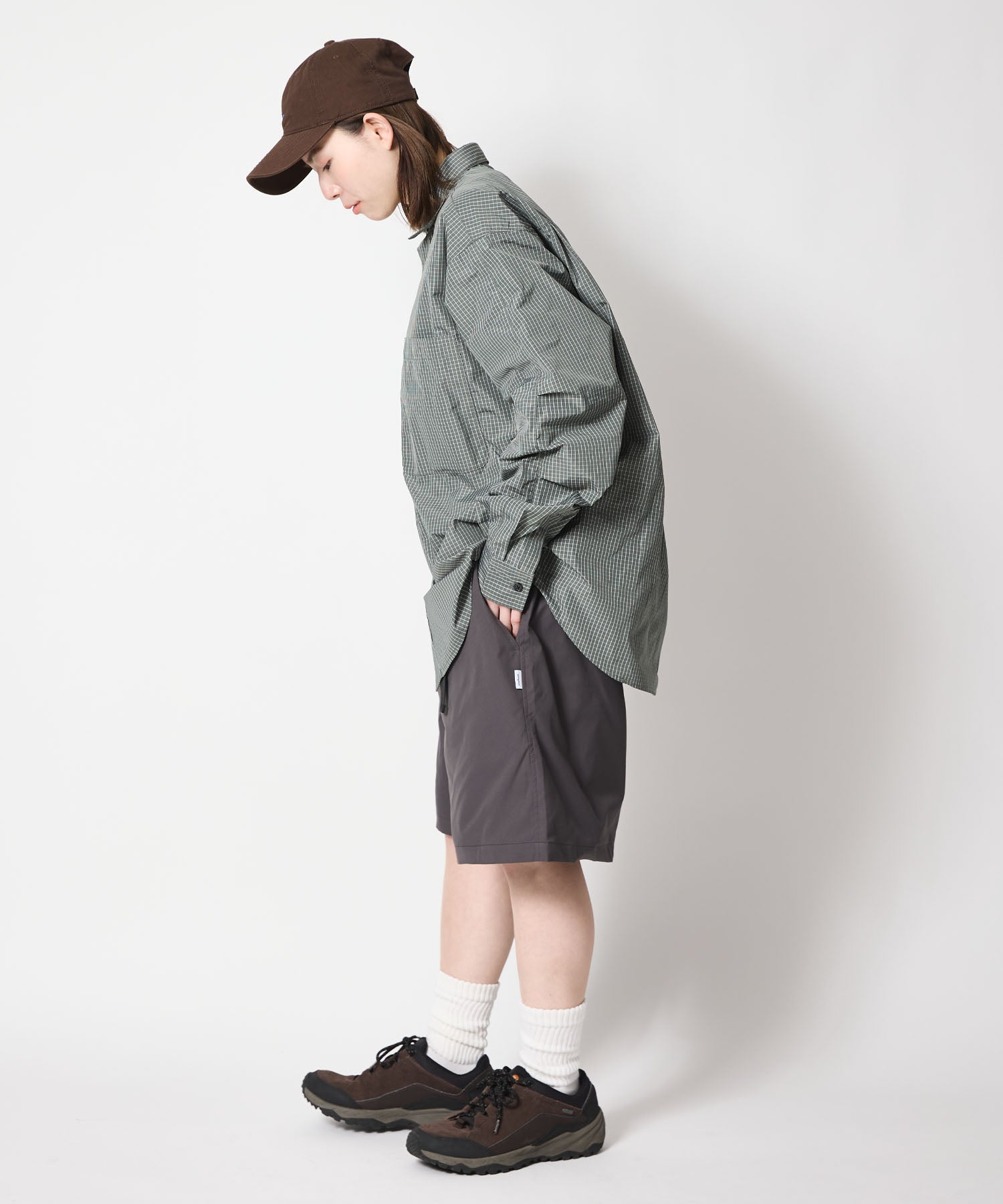 GRAPH CHECK TECH SHIRTS L/S