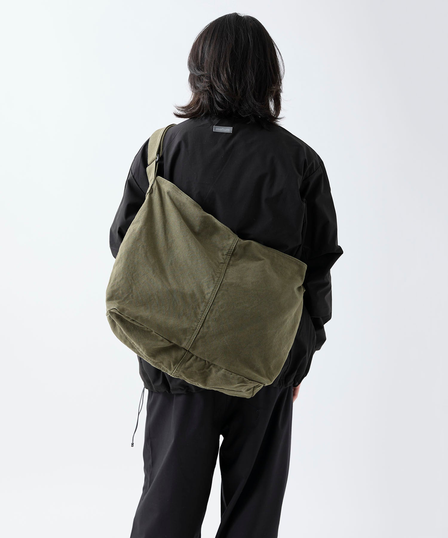 canvas messenger bag