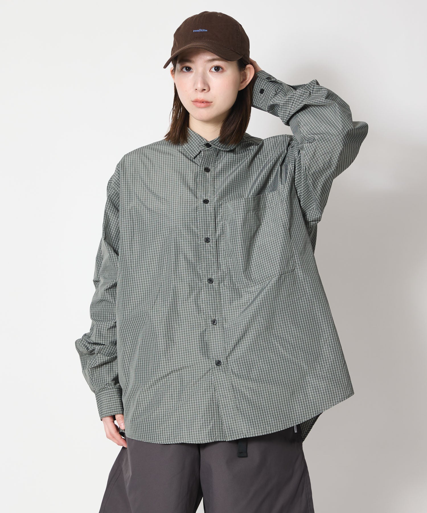 【2026.2.18 WED 18:00~ INSTOCK】GRAPH CHECK TECH SHIRTS L/S