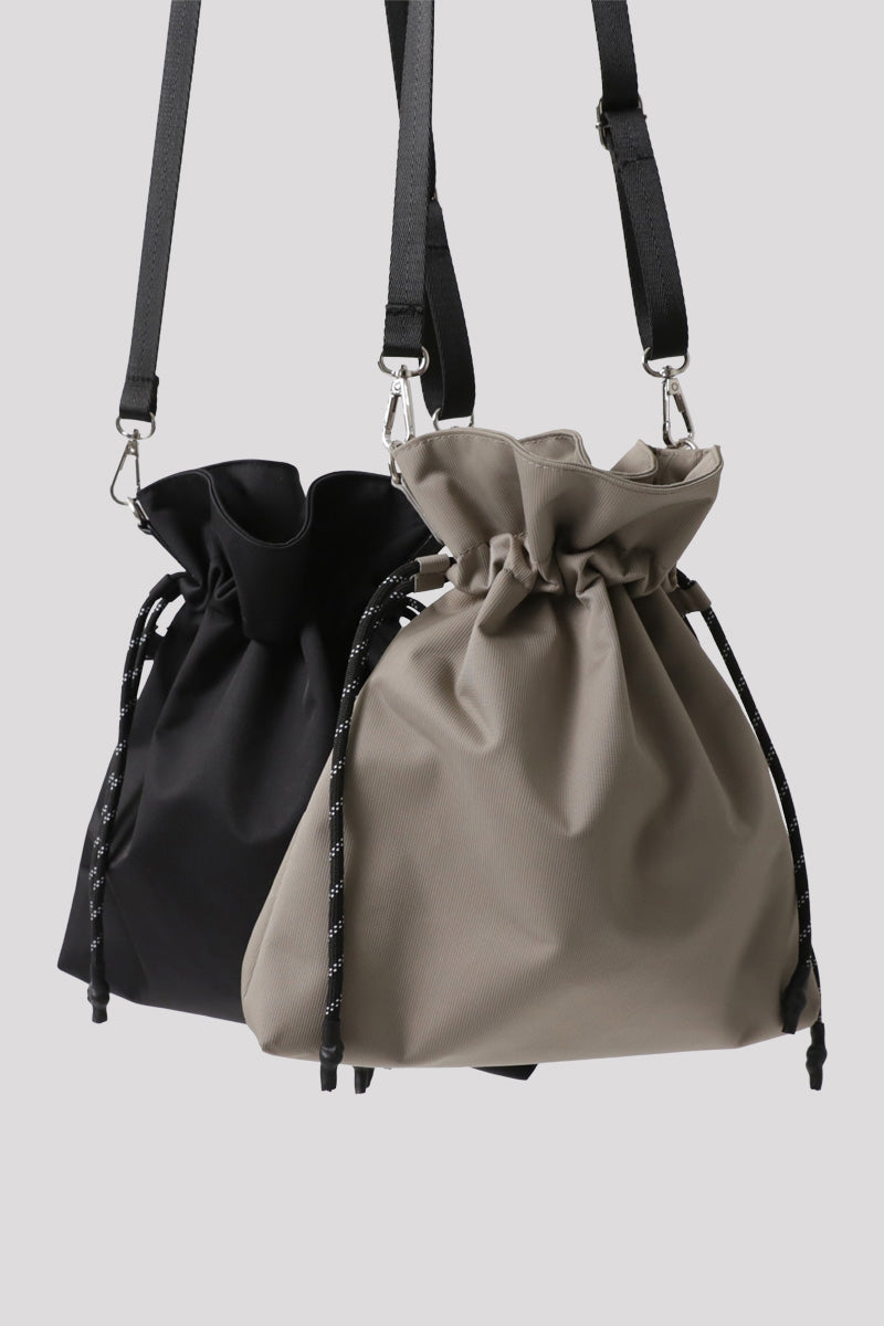 2WAY NYLON SHOULDER POUCH