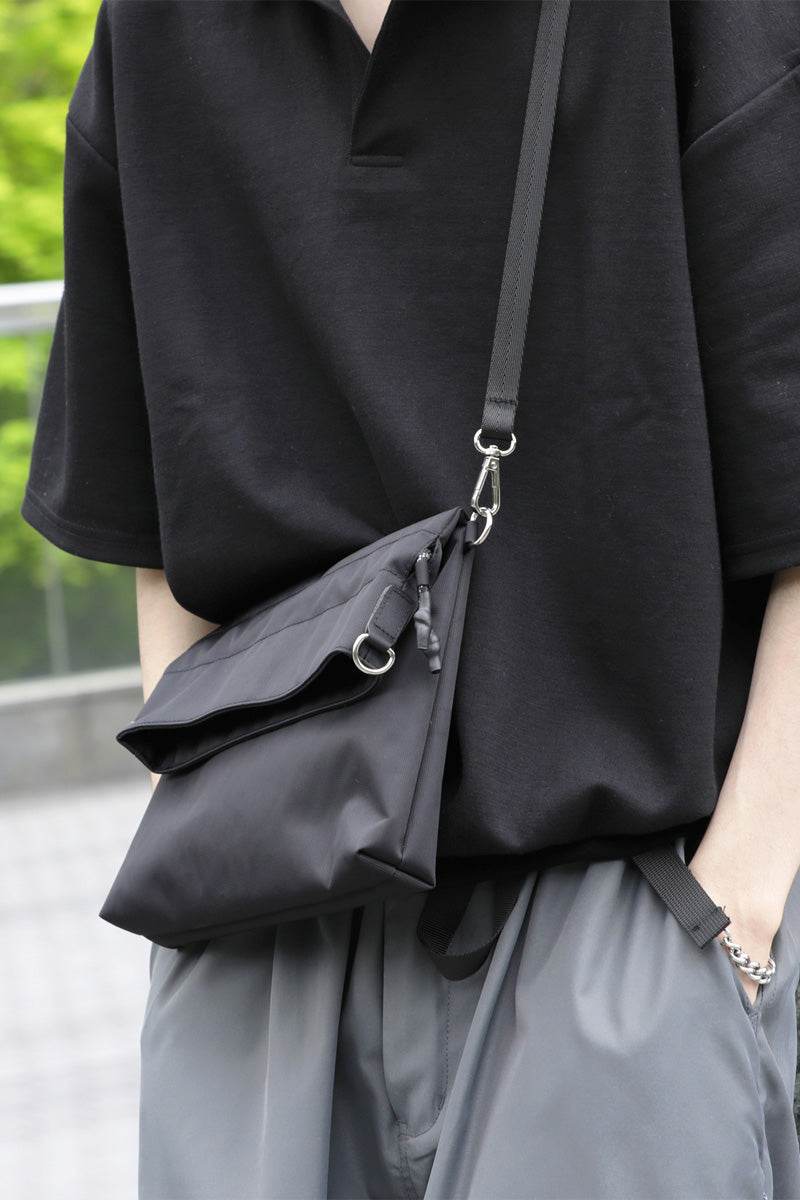 2WAY NYLON SHOULDER POUCH