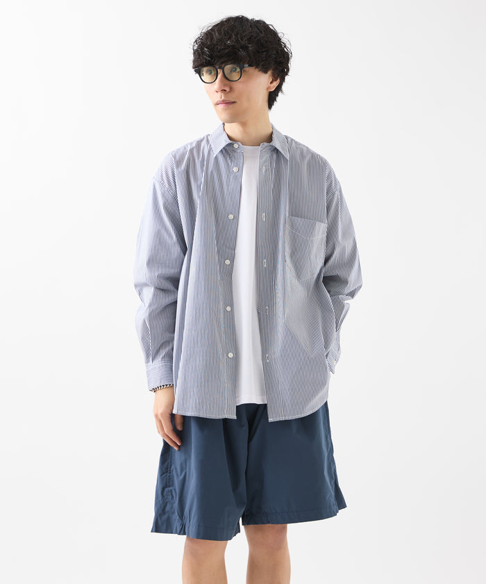 LOOSE STRIPE SHIRT L/S
