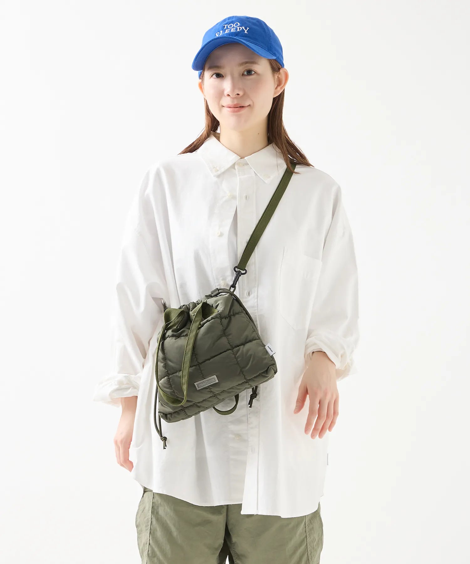 QUILT SHOULDER POUCH