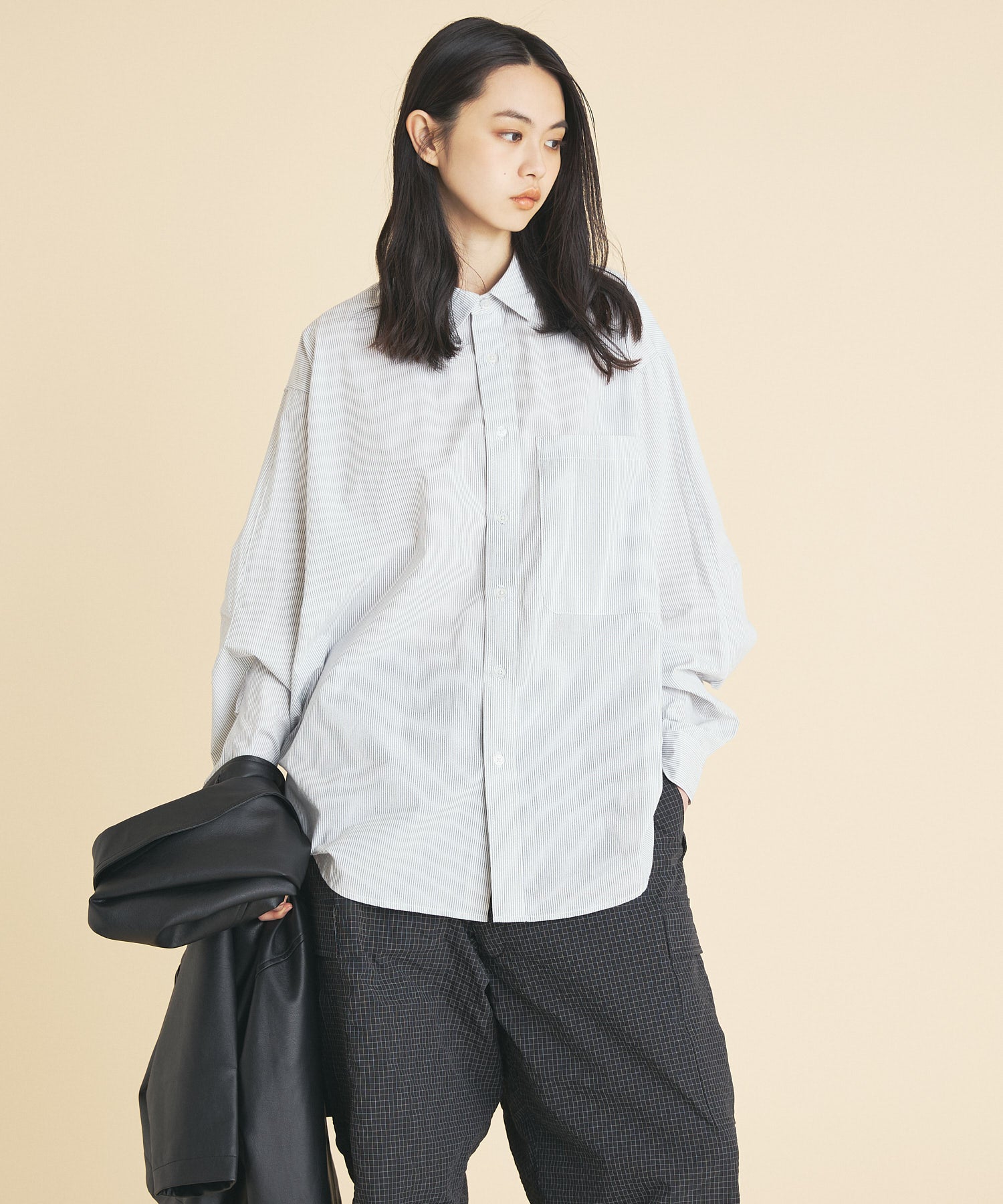 【3.20 FRI 18:00~ INSTOCK】STRIPE TECH SHIRTS L/S