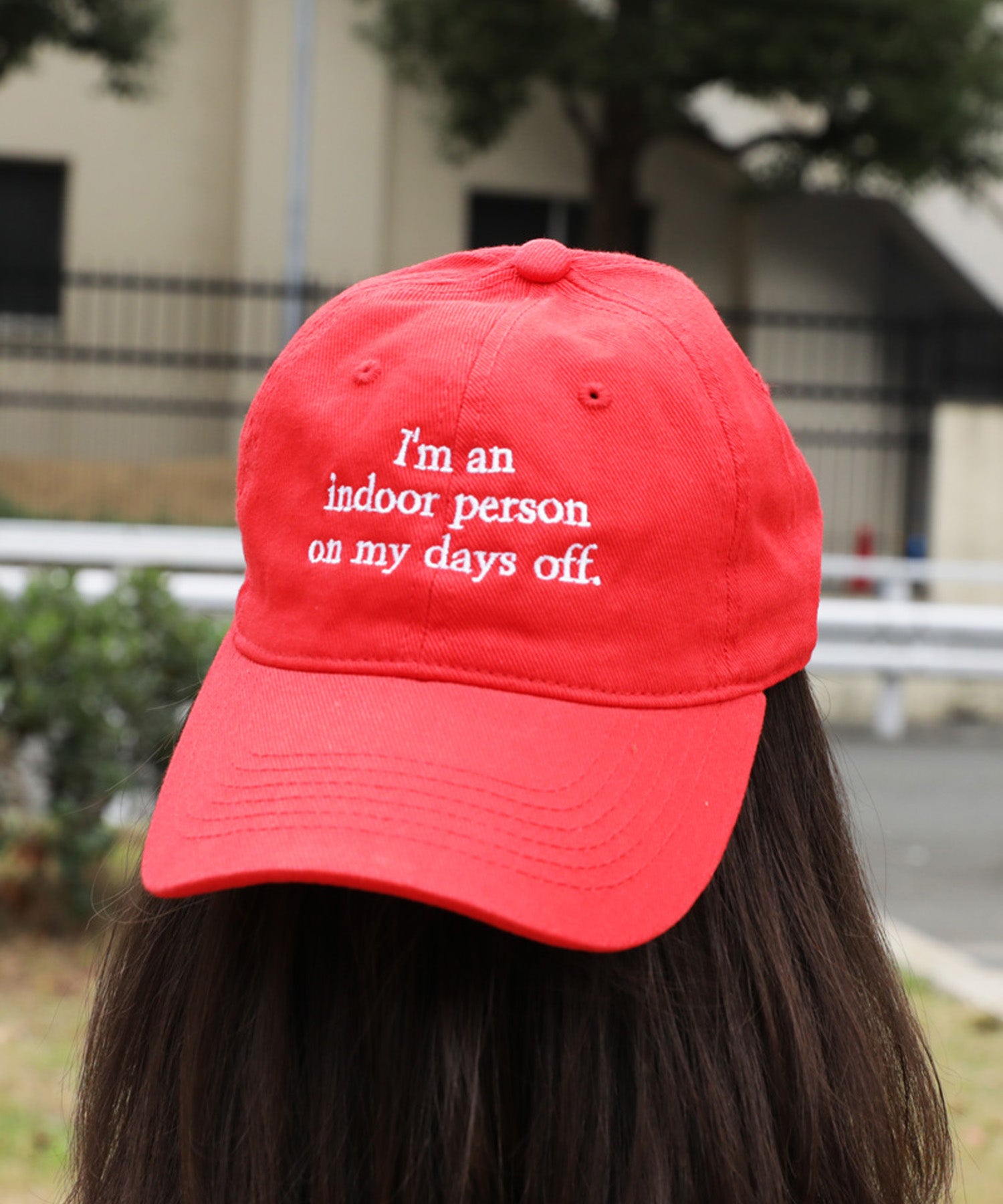 Indoor person Cap