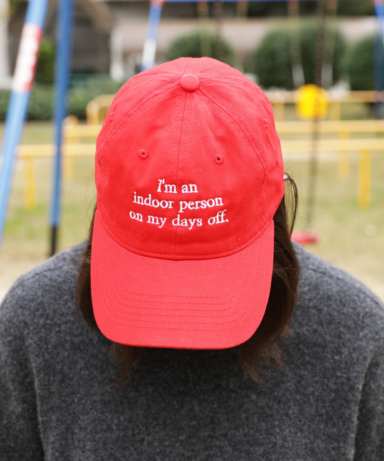 Indoor person Cap