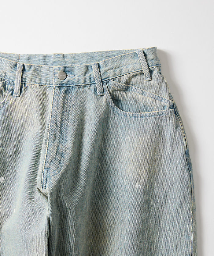 BAGGY DENIM VINTAGE DYED
