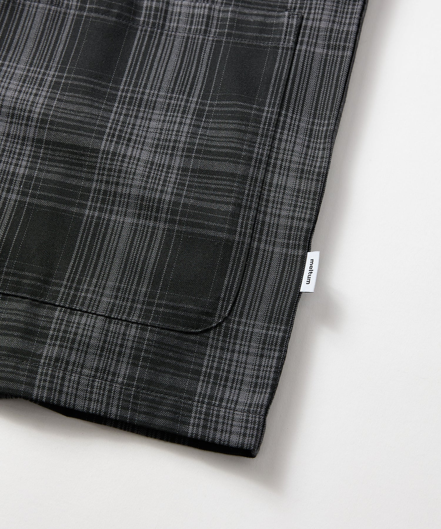 OMBRE CHECK COVERALL JACKET