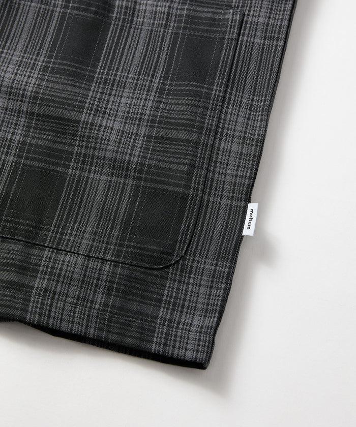 OMBRE CHECK COVERALL JACKET