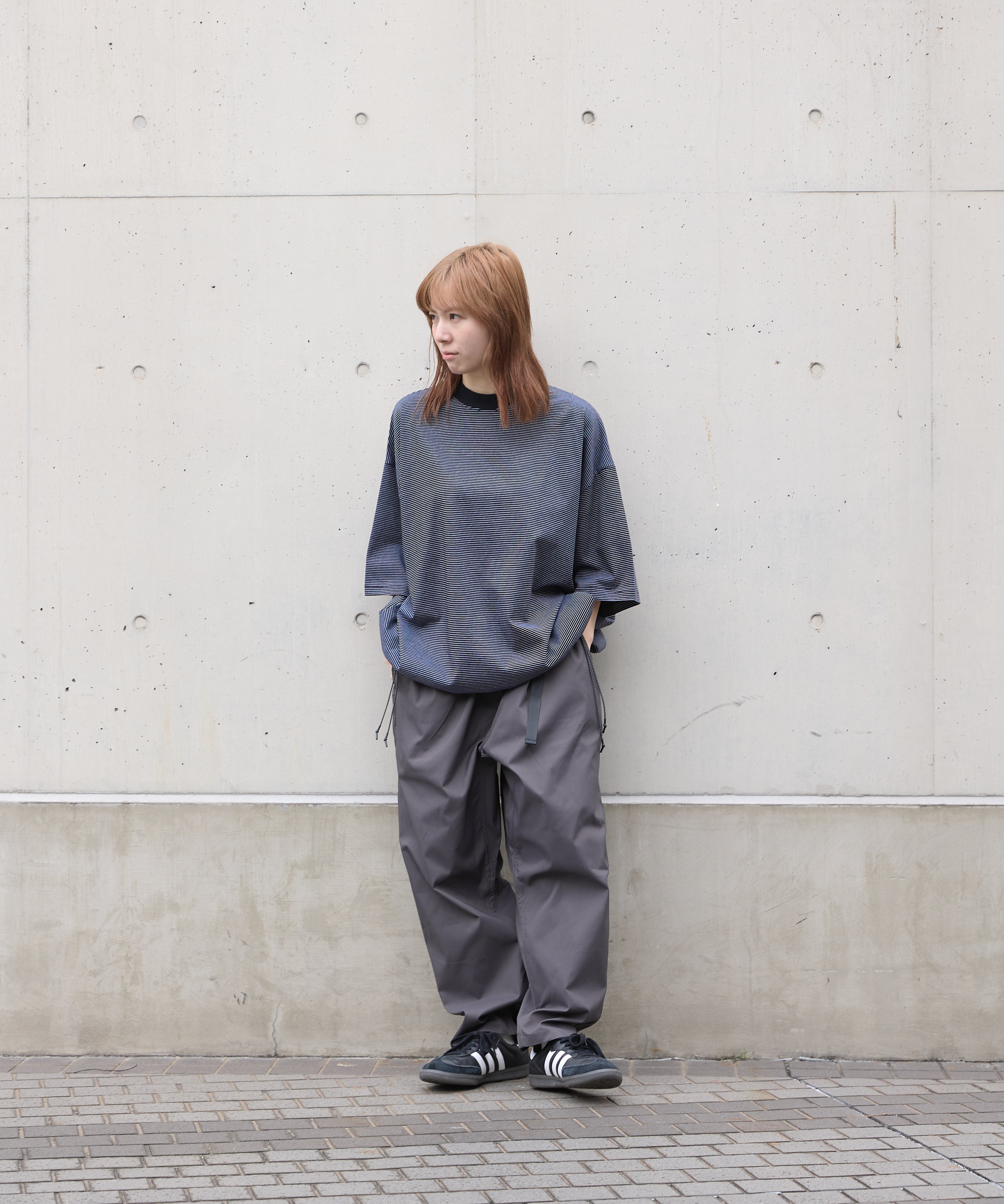BORDER BALLOON TEE S/S