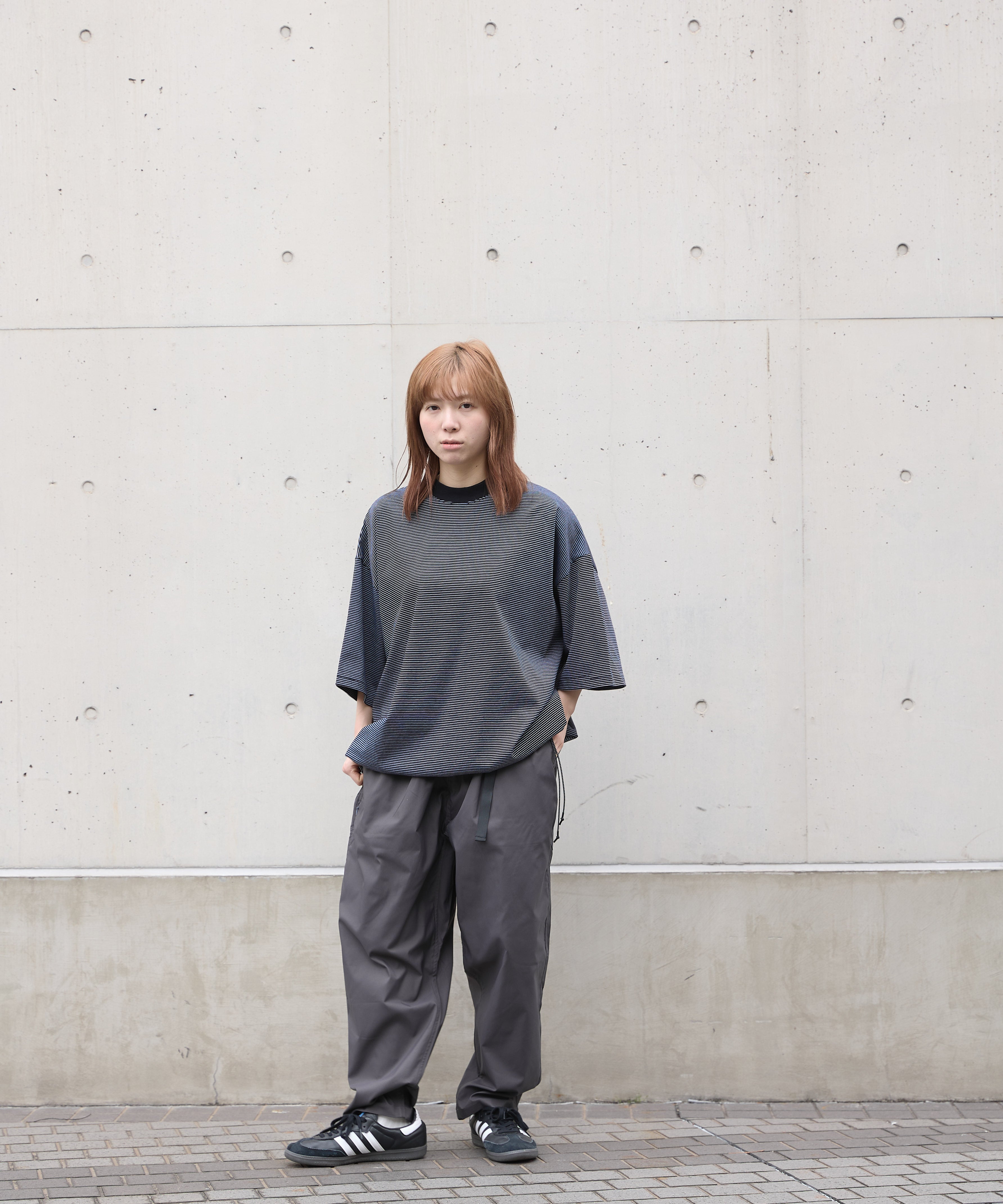 BORDER BALLOON TEE S/S