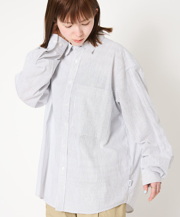 STRIPE TECH SHIRT L/S