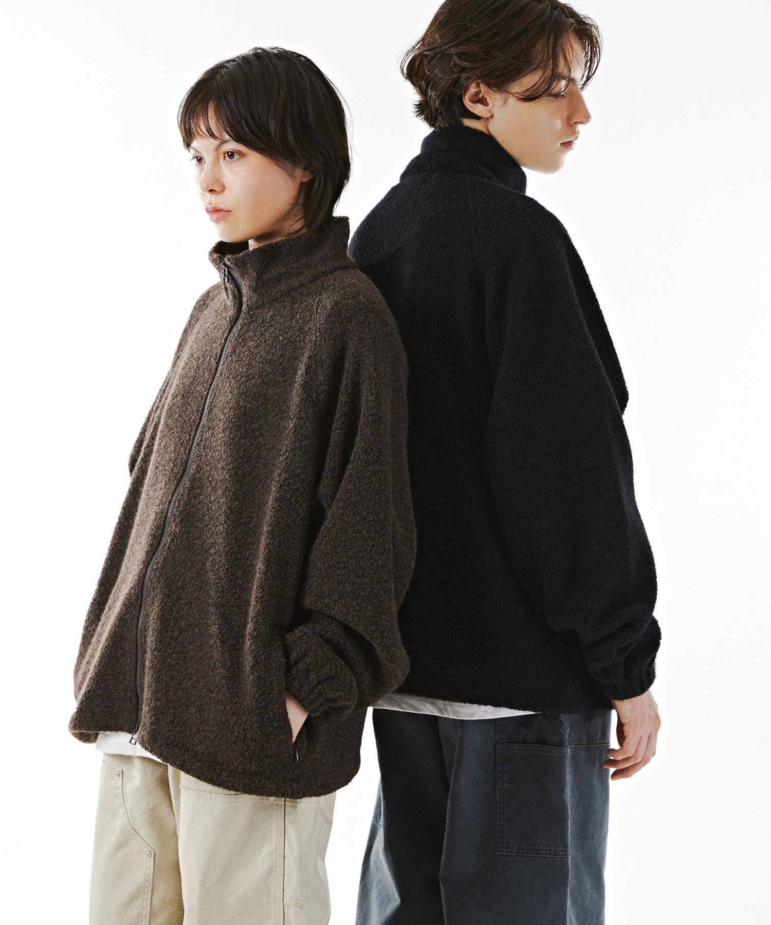 【9.19 FRI 18:00~ IN STOCK】BOUCLE ZIP BLOUSON