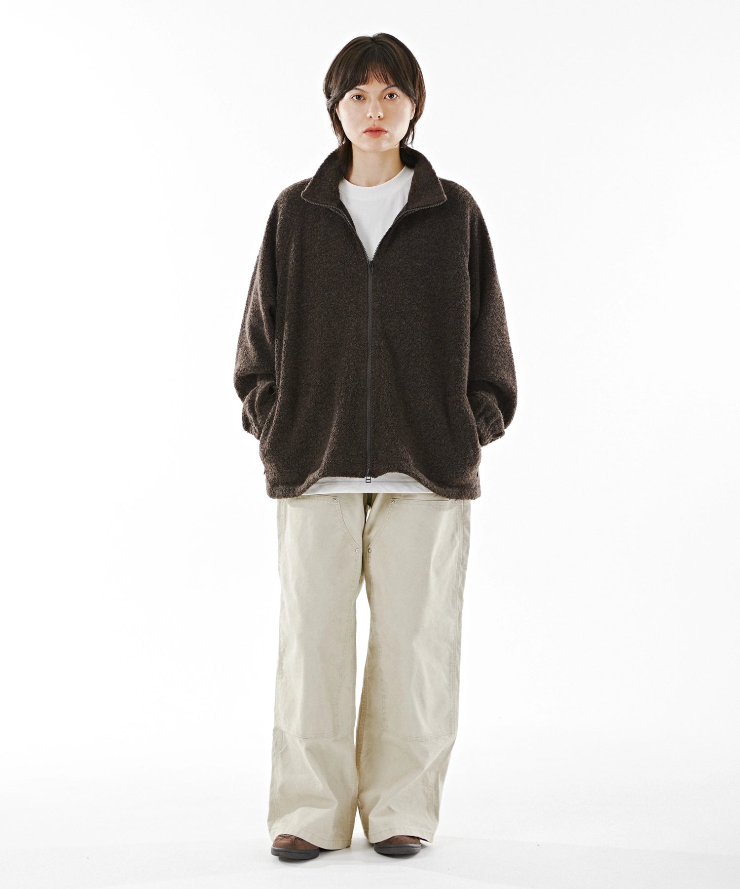 【9.19 FRI 18:00~ IN STOCK】BOUCLE ZIP BLOUSON
