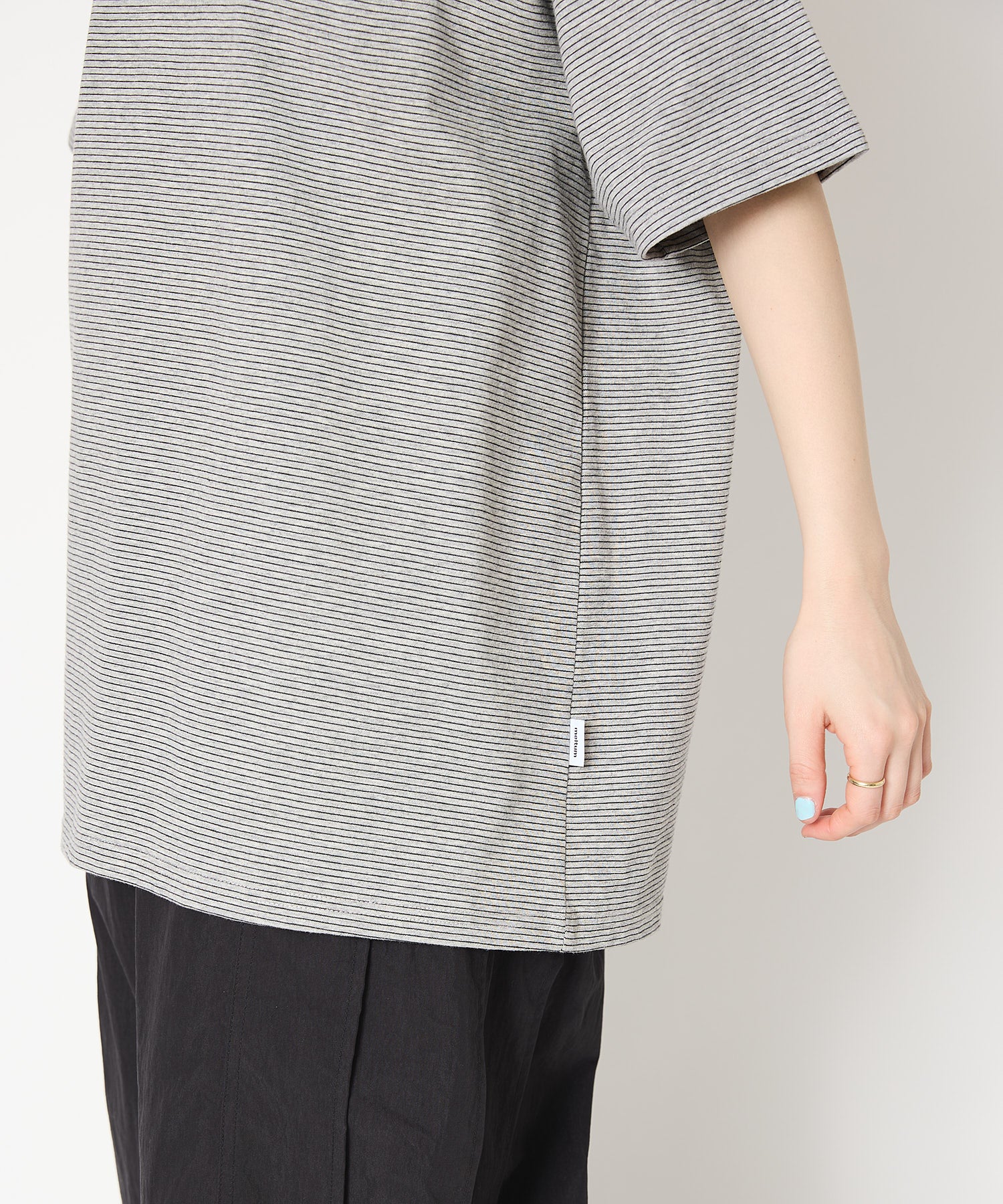 BORDER S/S T-SHIRT