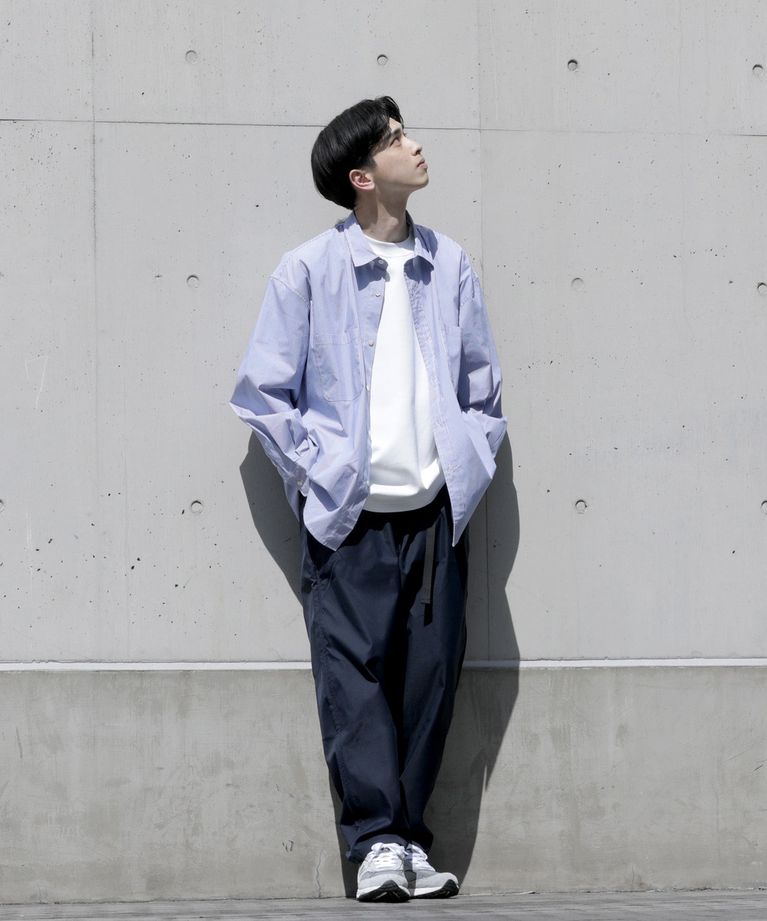 LOOSE STRIPE SHIRT