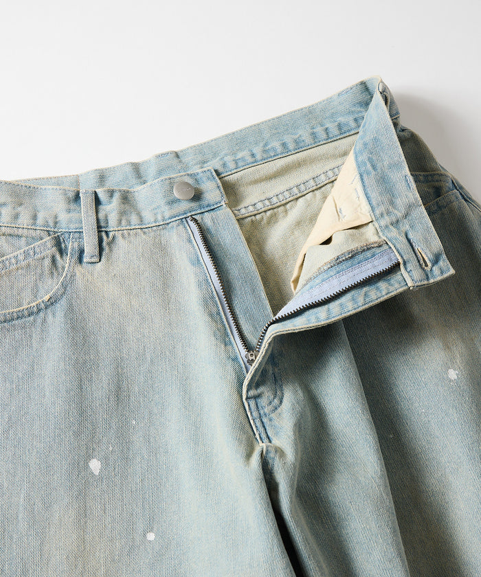 BAGGY DENIM VINTAGE DYED