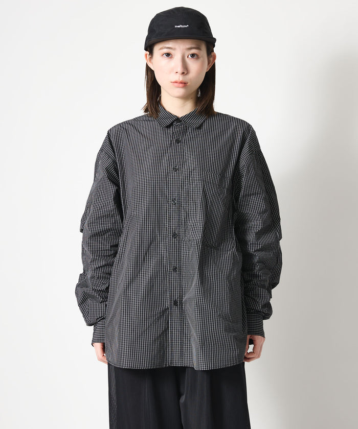 GRAPH CHECK TECH SHIRTS L/S