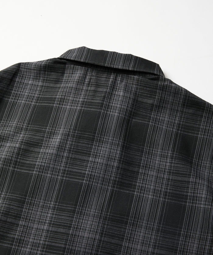 OMBRE CHECK COVERALL JACKET