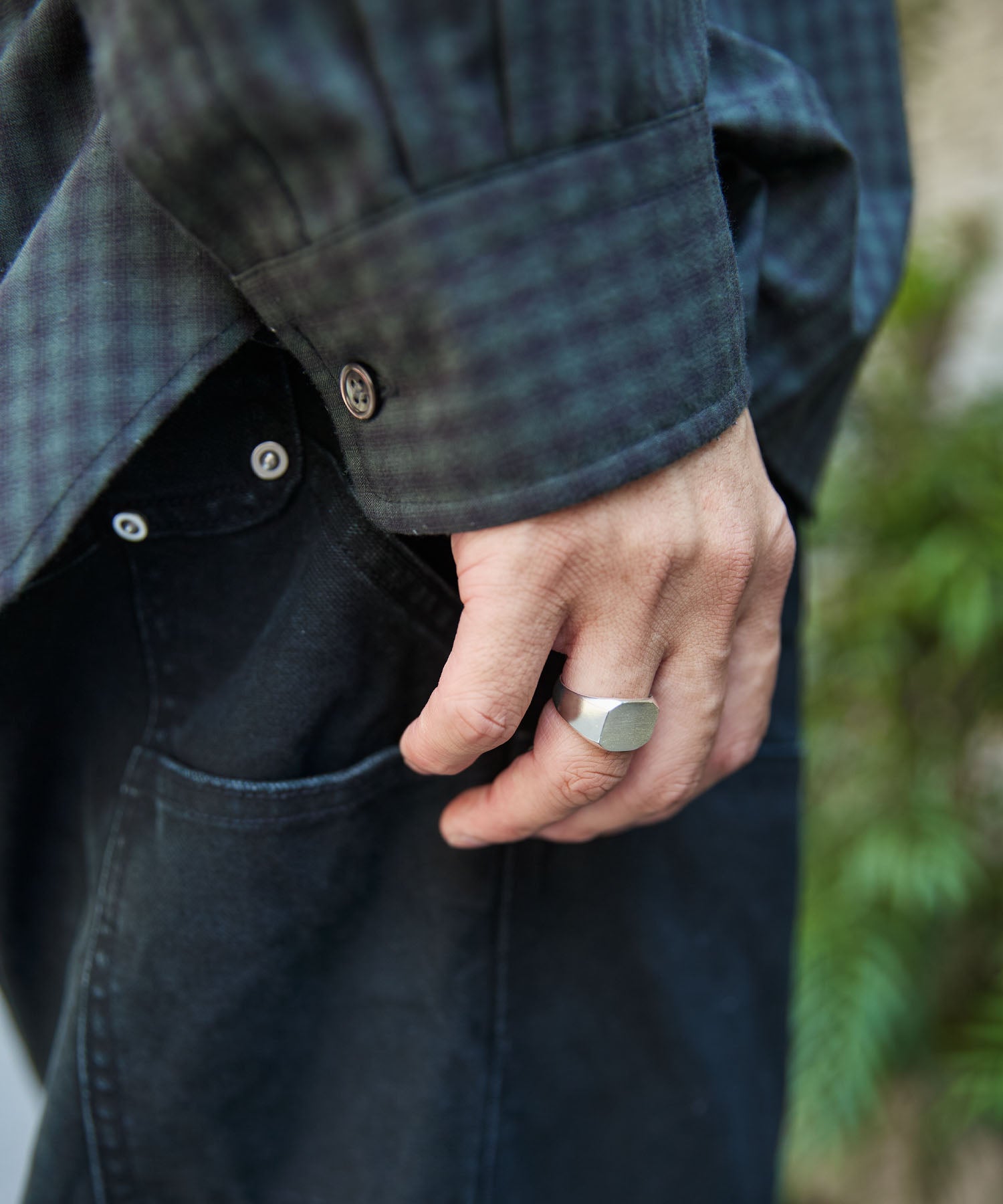 【2025.6.6 FRI 18:00~ INSTOCK】SATIN SIGNET RING