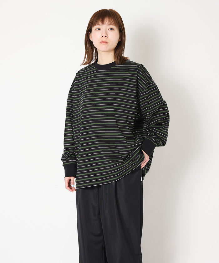 MULTI BORDER L/S TEE
