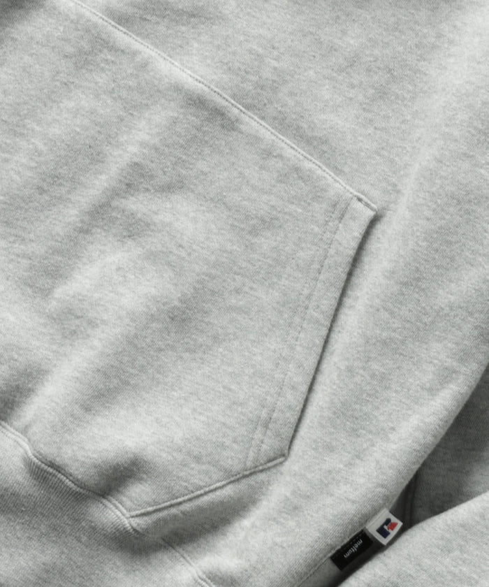 ×RUSSELL ATHLETIC "HIGH COTTON" HALFZIP SWEATHOODIE