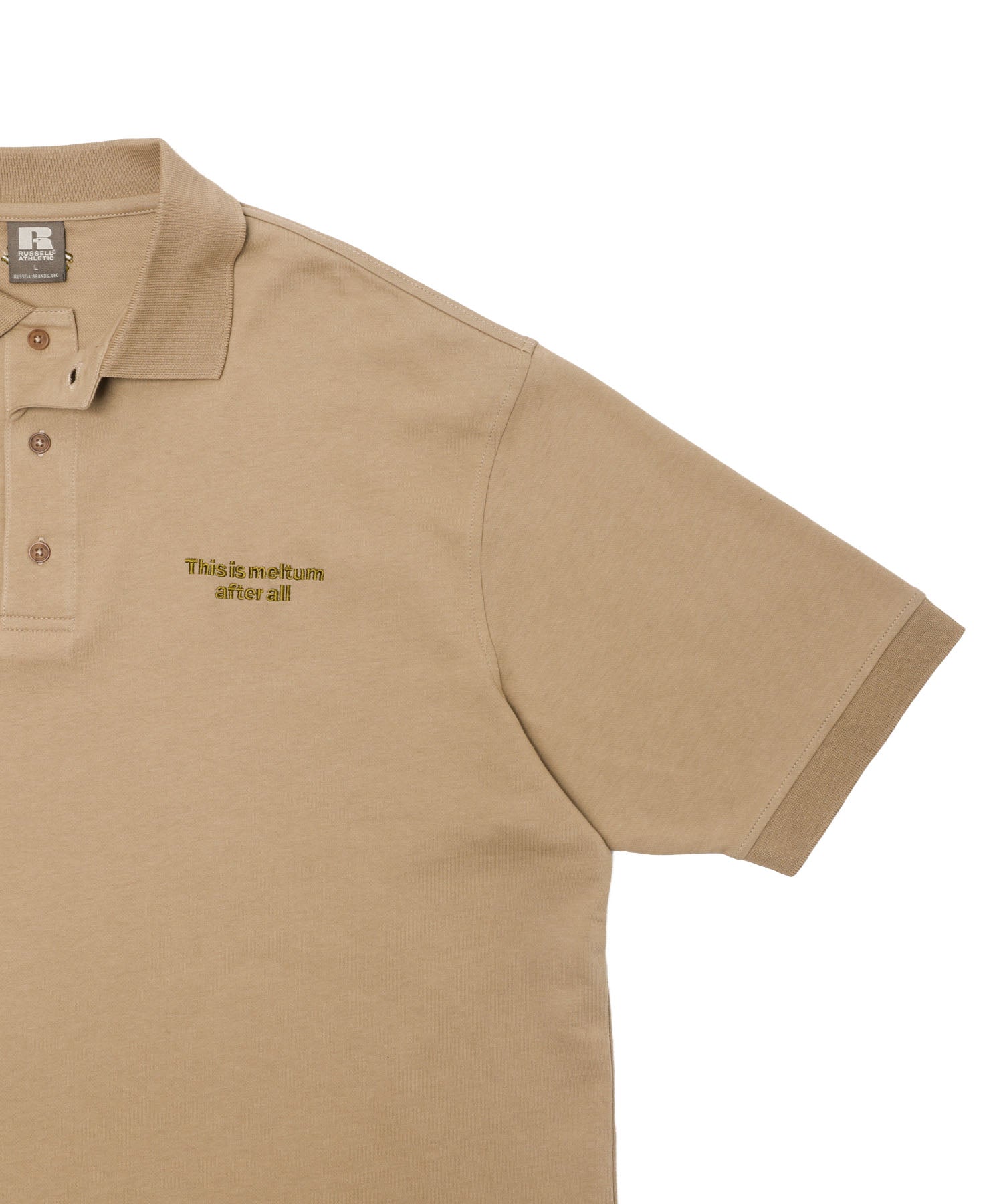 Meltum X RUSSELL 运动大廓形 POLO 衫短袖