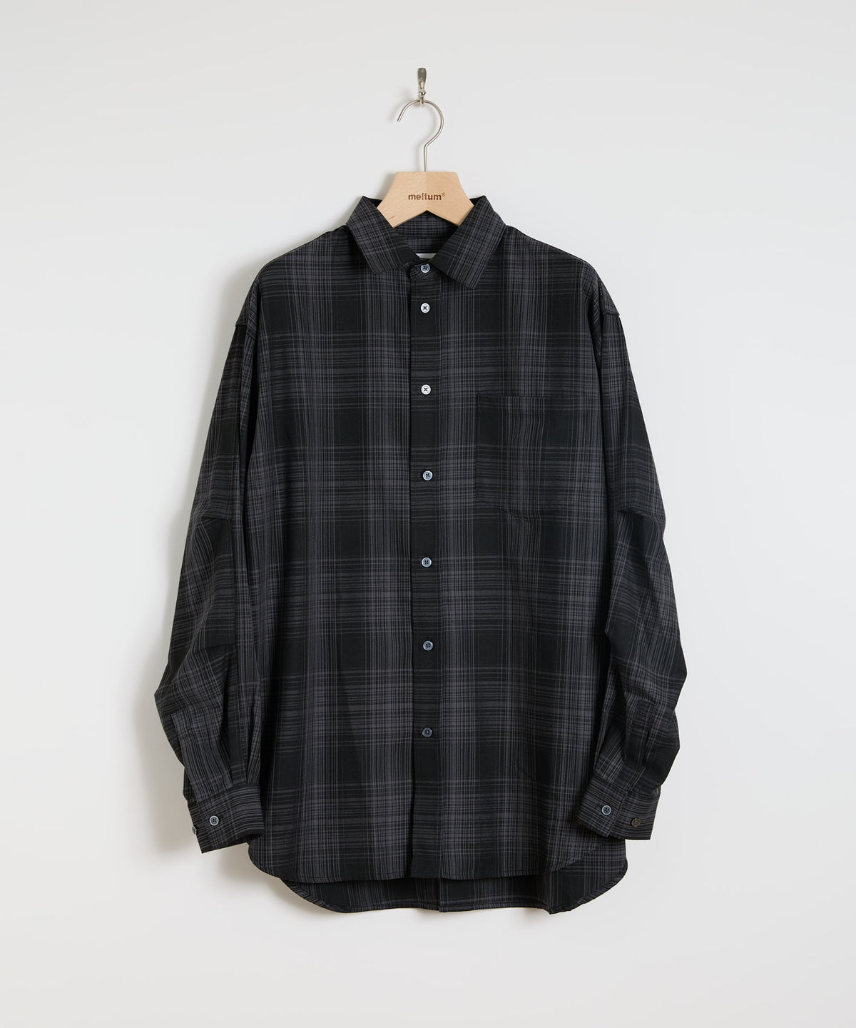 【SAMPLE SALE】OMBRE CHECK SHIRT