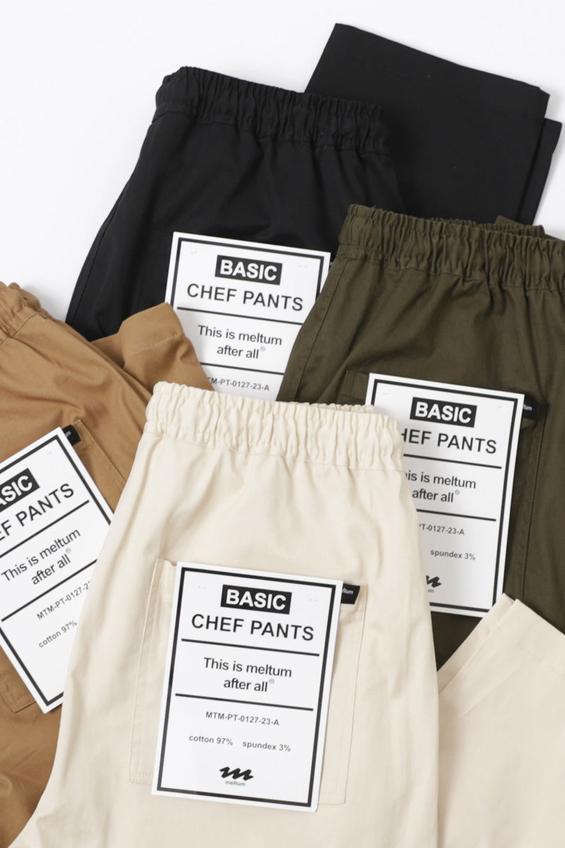 BASIC CHEF PANTS